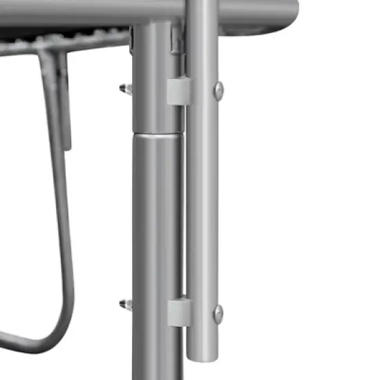 JOYRACER 14FT Trampoline with Safety Enclosure Net w/ Basketball Hoop and Ladder - Large Outdoor Backyard Trampolines for Kids & Adults image {6}