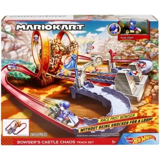 Hot Wheels Mario Kart  Bowser's Castle Trackset image {5}