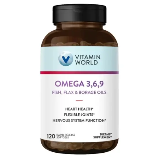 Vitamin World - Triple Omega 3-6-9 image {2}