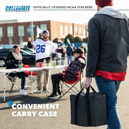 NCAA Nebraska Cornhuskers Giant Wooden Tumbling Tower image {3}