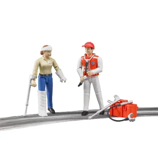 Bruder Figure Set Ambulance image {1}