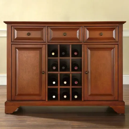 Lafayette Sideboard Cabinet with Wine Storage - Crosley image {2}