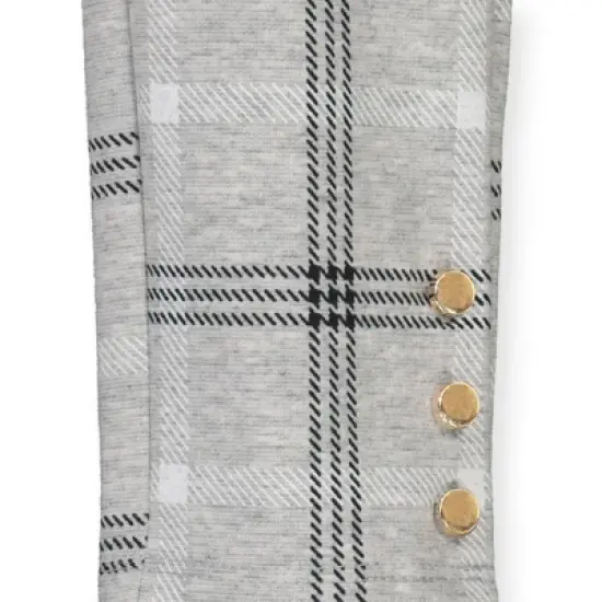 Hope & Henry Girls' Button Cuff Ponte Pant, Infant image {2}