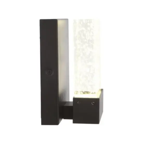 Craftmade Lighting Aria II 1 - Light Wall Light in  Textured Black image {3}