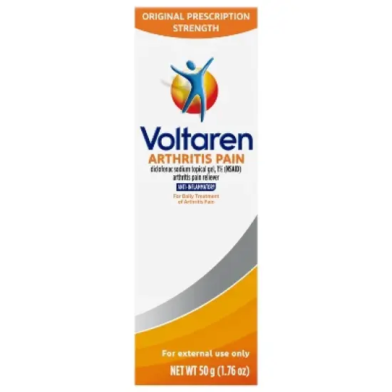 Voltaren Diclofenac Sodium Topical Arthritis Pain Relief Gel Tube image {3}