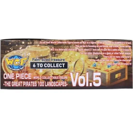 Banpresto One Piece World Collectable Great Pirates 100 Landscapes Vol. 5 | One Blind Packaged Figure image {1}