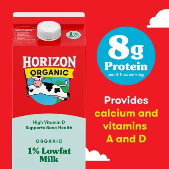 Horizon Organic High Vitamin D Milk image {6}
