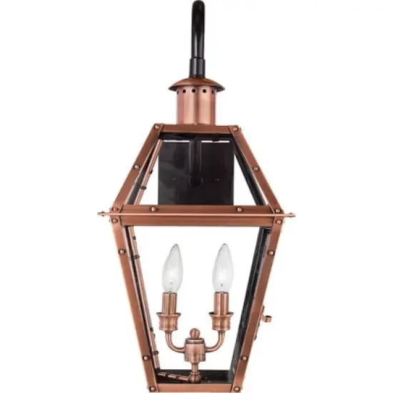 Quoizel Lighting Rue De Royal 2 - Light Sconce in  Aged Copper image {4}