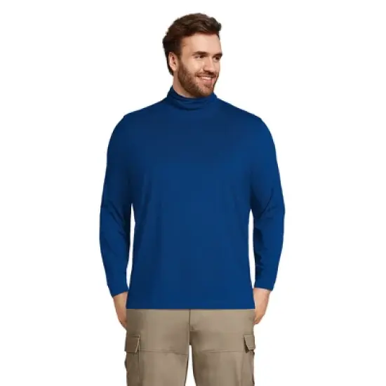 Lands' End Men's Super-T Turtleneck image {12}