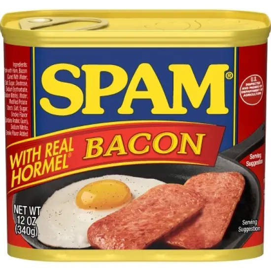 SPAM with Bacon Lunch Meat - 12oz image {10}