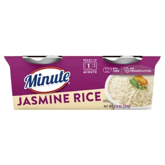 Minute Rice Gluten Free Jasmine Rice - 8.8oz/2ct image {9}