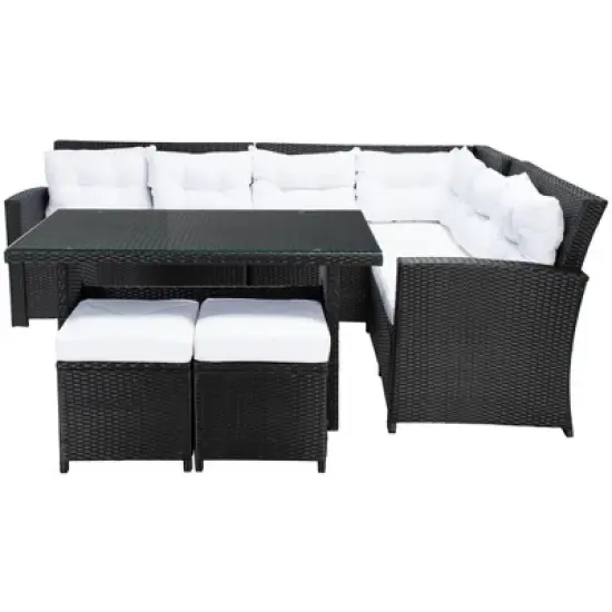 Miki 6Pc Corner Set - Indoor/Outdoor - PAT7708 - Safavieh image {11}