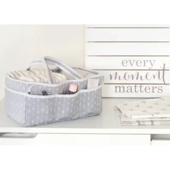 Trend Lab Storage Caddy - Gray Arrow image {3}