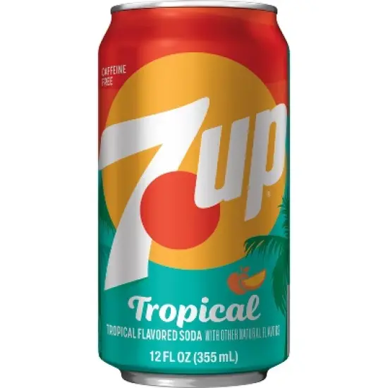 7UP Tropical Soda - 12pk/12 fl oz Cans image {4}