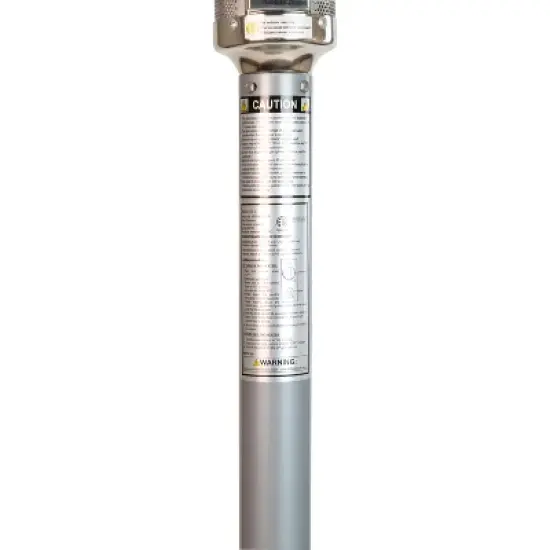 Merrick Lane Stainless Steel 7.5' Tall 40,000 BTU Outdoor Propane Patio Heater with Wheels image {11}