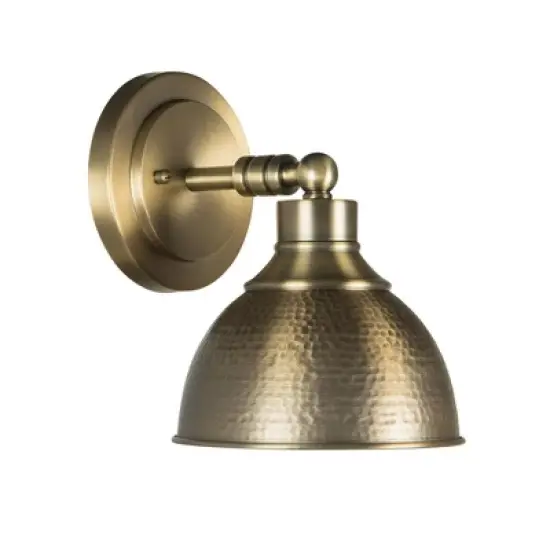 Craftmade Lighting Timarron 1 - Light Wall Light in  Legacy Brass image {1}