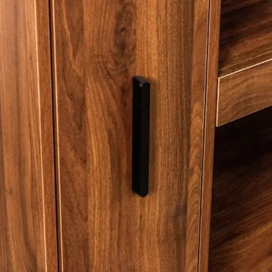 Lycvki 70.87" Tall Kitchen Pantry Cabinet with Pull-out Multi-tier Storage Shelf and Drawers image {7}