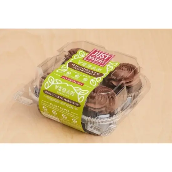 Just Desserts Vegan Chocolate Cupcake - 4ct image {7}
