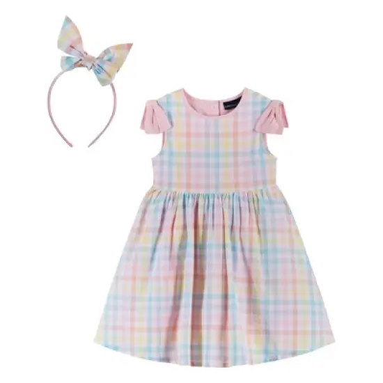 Andy & Evan  Toddler  Gingham Sun Dress. image {4}