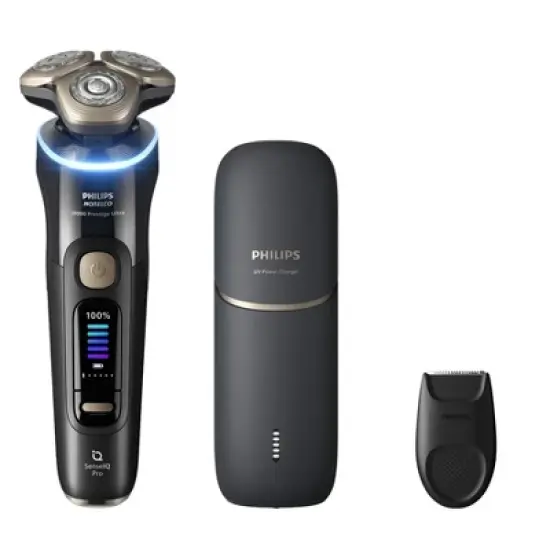 Philips Norelco Prestige Ultra i9000 Electric Shaver with UV Case image {1}