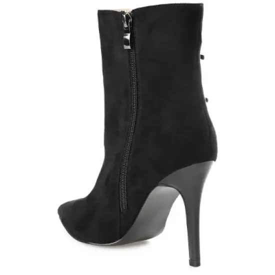 Journee Collection Womens Deandra Tru Comfort Foam Inside Zip Stiletto Booties image {6}