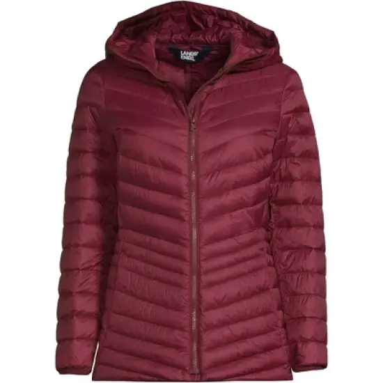 Lands' End Women's Ultralight Packable Down Jacket image {10}