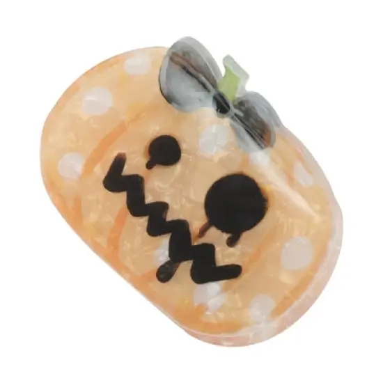 Unique Bargains Halloween Claw Clip Orange Black 1 Pc image {5}