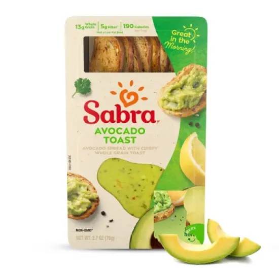 Sabra Avocado Toast - 2.7oz image {3}