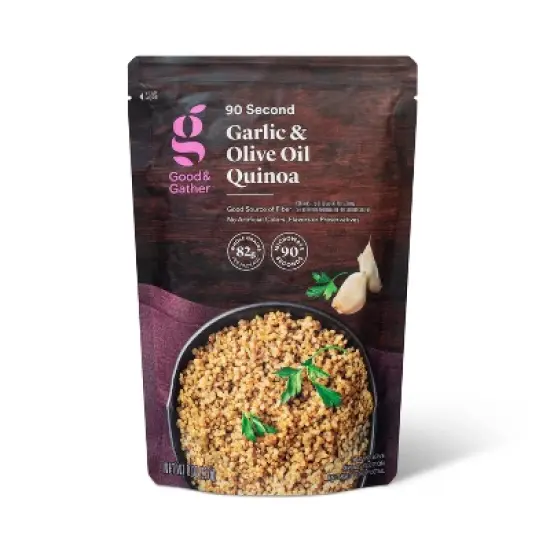 90 Second Garlic & Olive Oil Quinoa Microwavable Pouch - 8oz - Good & Gather&trade; image {3}