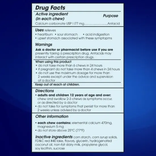 Tums Ultra Delight Chewy Antacids - Very Cherry - 32ct image {12}