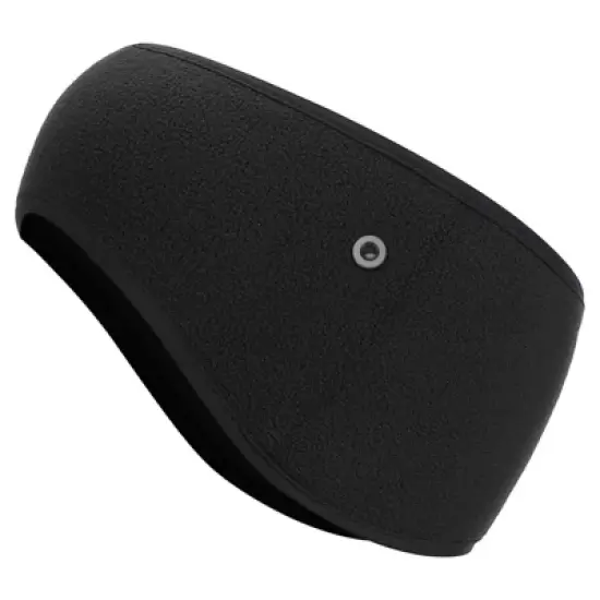 Unique Bargains Polar Fleece Winter Running Sweatband with Button Ear Warmer Headband image {4}
