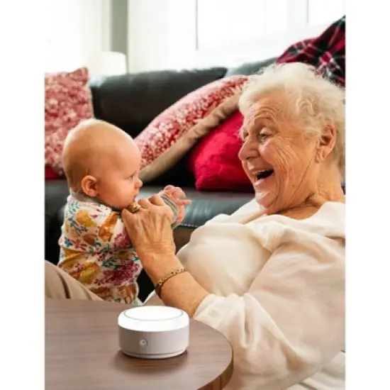 Momcozy Noise Machine with Alarm Clock - WN03 - White image {2}