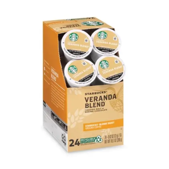 Starbucks Veranda Blend Coffee K-Cups Pack, 24/Box image {3}