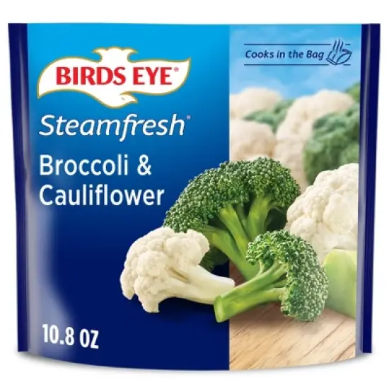 Birds Eye Steamfresh Frozen Broccoli & Cauliflower - 10.8oz image {5}
