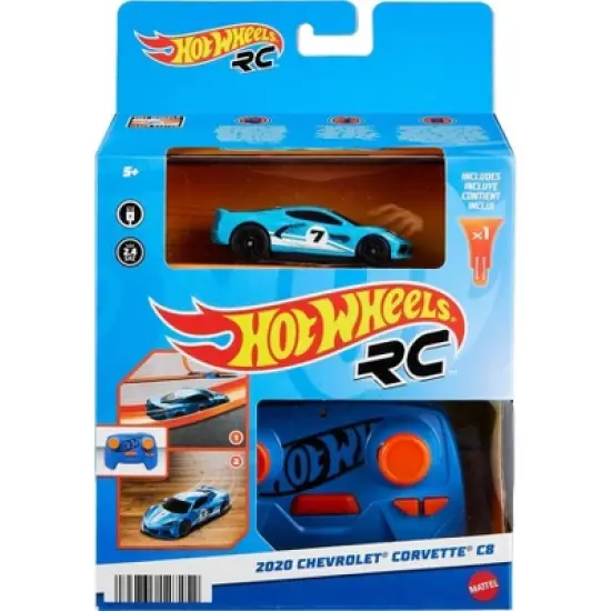 Hot Wheels R/C  Corvette C10  Vehicle - 1:64 Scale image {4}
