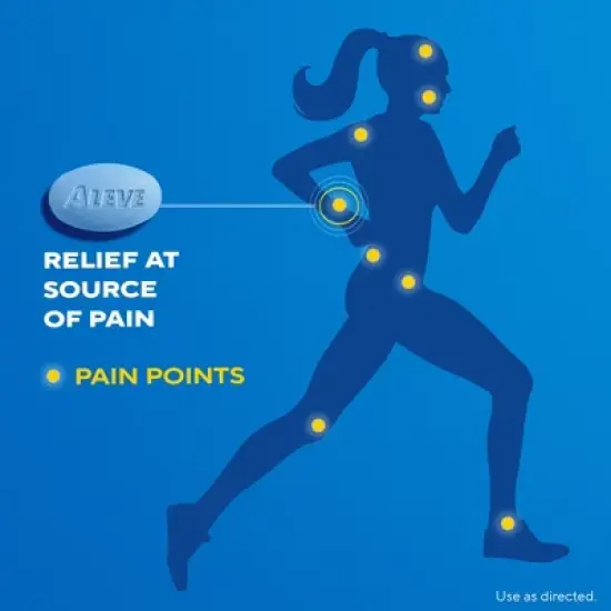 Aleve Naproxen Sodium 220mg Arthritis Caplets, 50 Count image {3}