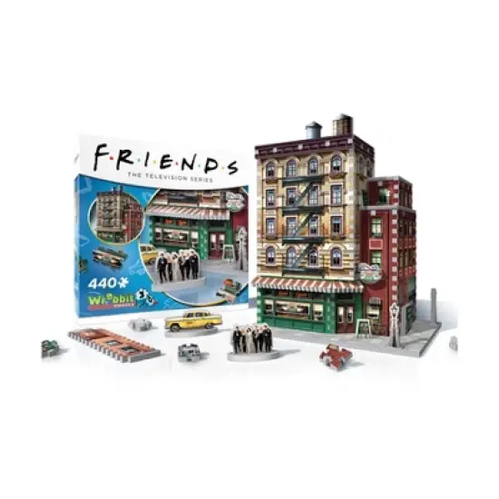 Friends Central Perk 3D Puzzle 440pc: Wrebbit Foam Pop Culture 440 Pieces image {3}