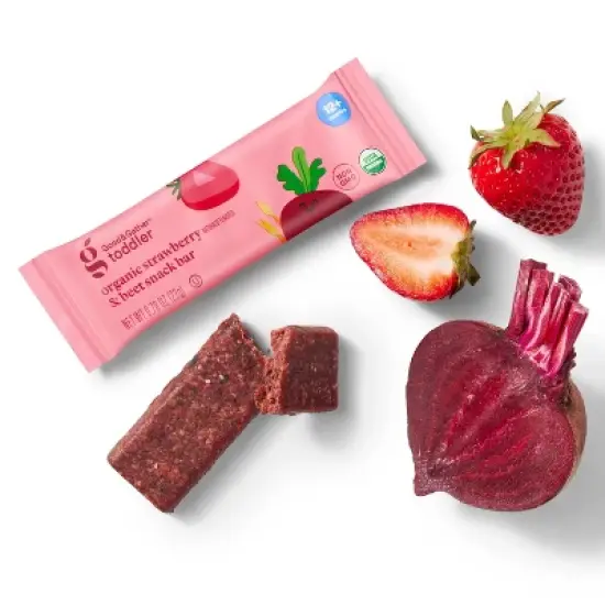 Organic Strawberry And Beet Snack Bars - 3.17oz/5ct - Good & Gather&trade; image {2}