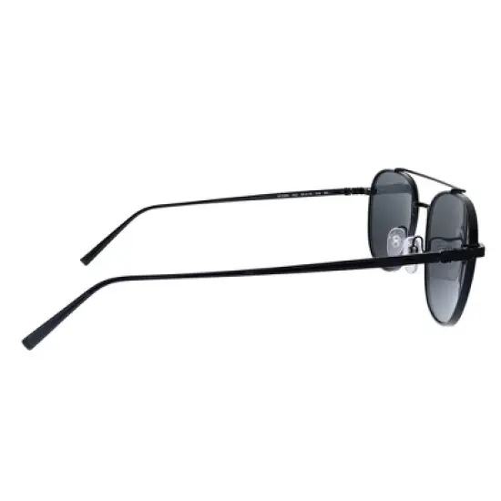 Salvatore Ferragamo SF 200S 002 Unisex Aviator Sunglasses Black 54mm image {2}
