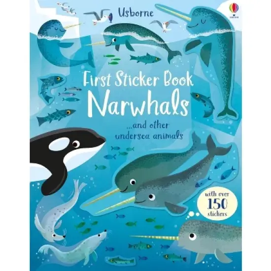First Sticker Book Narwhals - (First Sticker Books) by  Holly Bathie (Paperback) image {2}