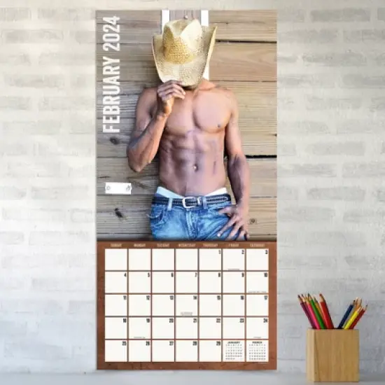 TF Publishing 2024 Wall Calendar 12"x12" Cowboys image {2}