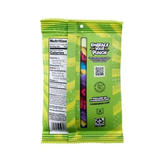Sour Punch Gummy Candy - 6.75oz image {2}