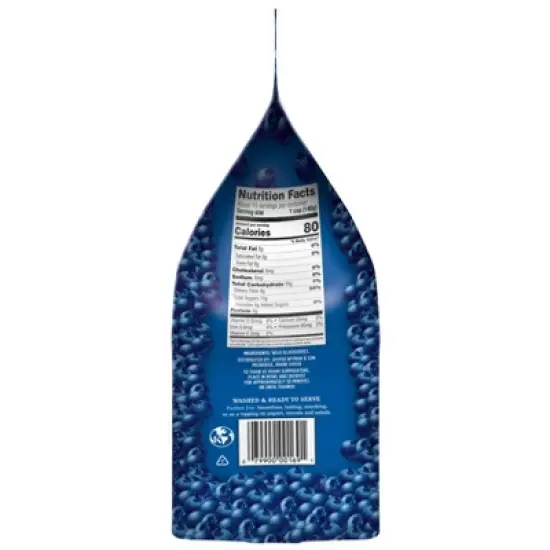 Wyman's Fresh Frozen Wild Blueberries - 3lb image {2}