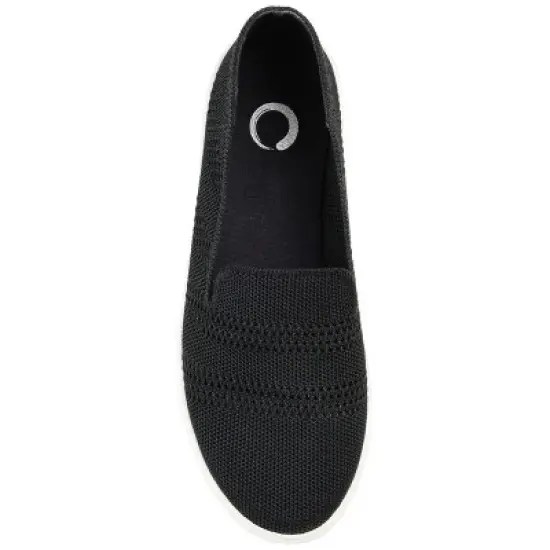 Journee Collection Womens Meika Tru Comfort Foam Round Toe Slip On Sneakers image {3}