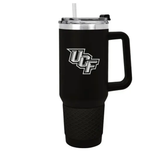 NCAA UCF Knights Colossus Travel Mug - 40oz: Stainless Steel, Acrylic Lid image {4}