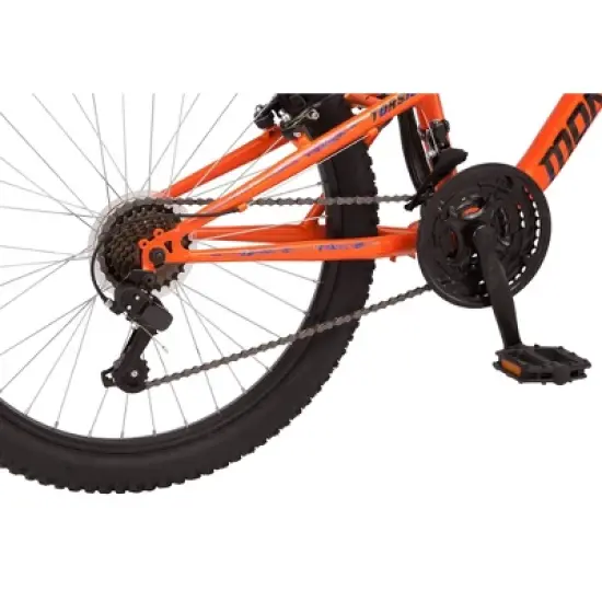 Mongoose Standoff 24" Kids' Mountain Bike - Orange image {3}