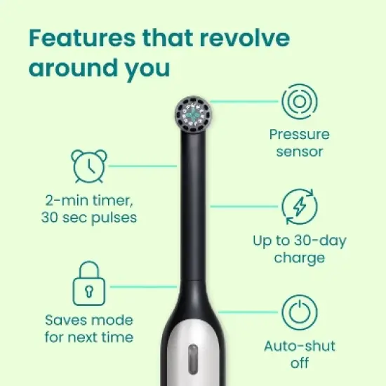 quip Rev Oscillating Rechargeable Electric Toothbrush + Travel Case image {5}