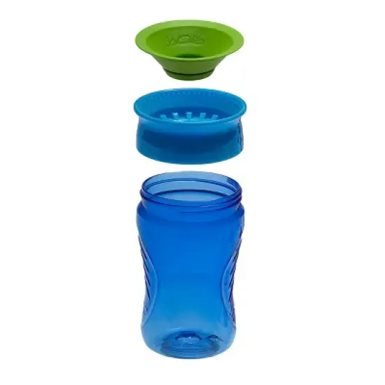 WOW Tritan Cup Stages - Green/Blue - 17oz/2pk image {2}