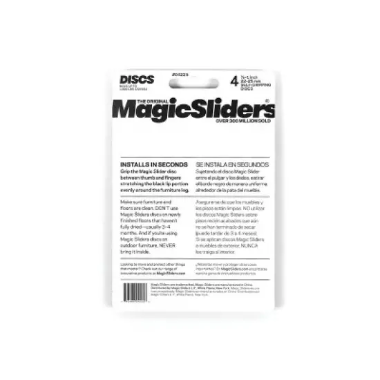 Magic Sliders 4pk 0.875" to 1" Grip Tip image {1}