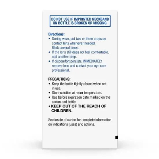 Lubricating and Rewetting Eye Drops .27oz - up&up&trade; image {3}